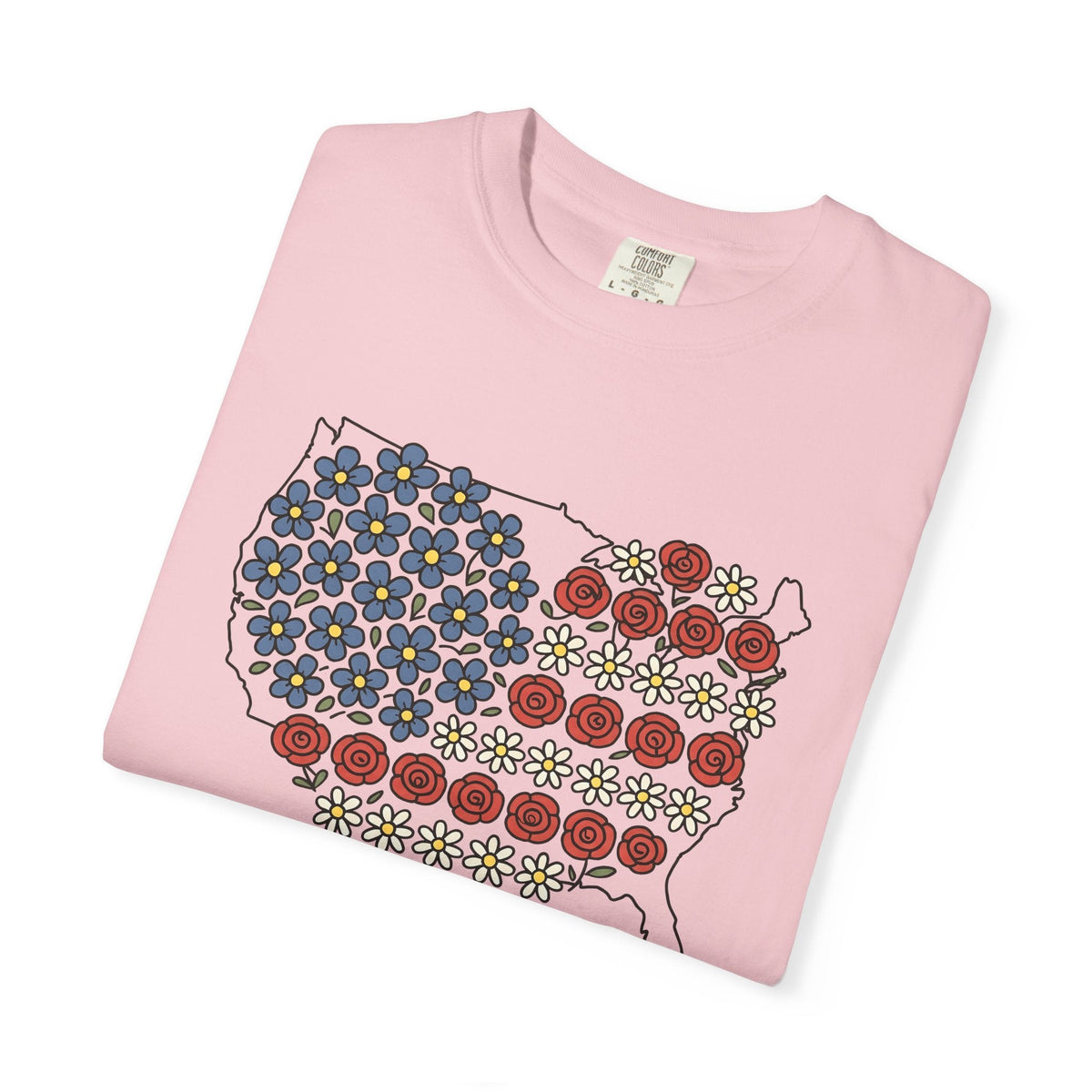 United States Floral Shirt 4th Of July Freedom Unisex Gift product image 11