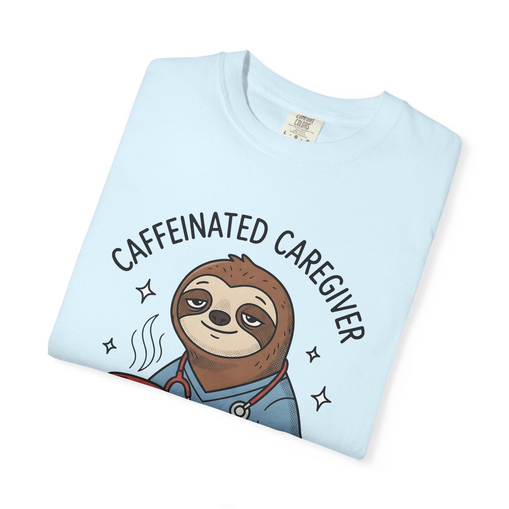 Sloth Nurse Shirt Nurses Latte Unisex Gift Illustration Tee Sloth T-Shirt Nurse