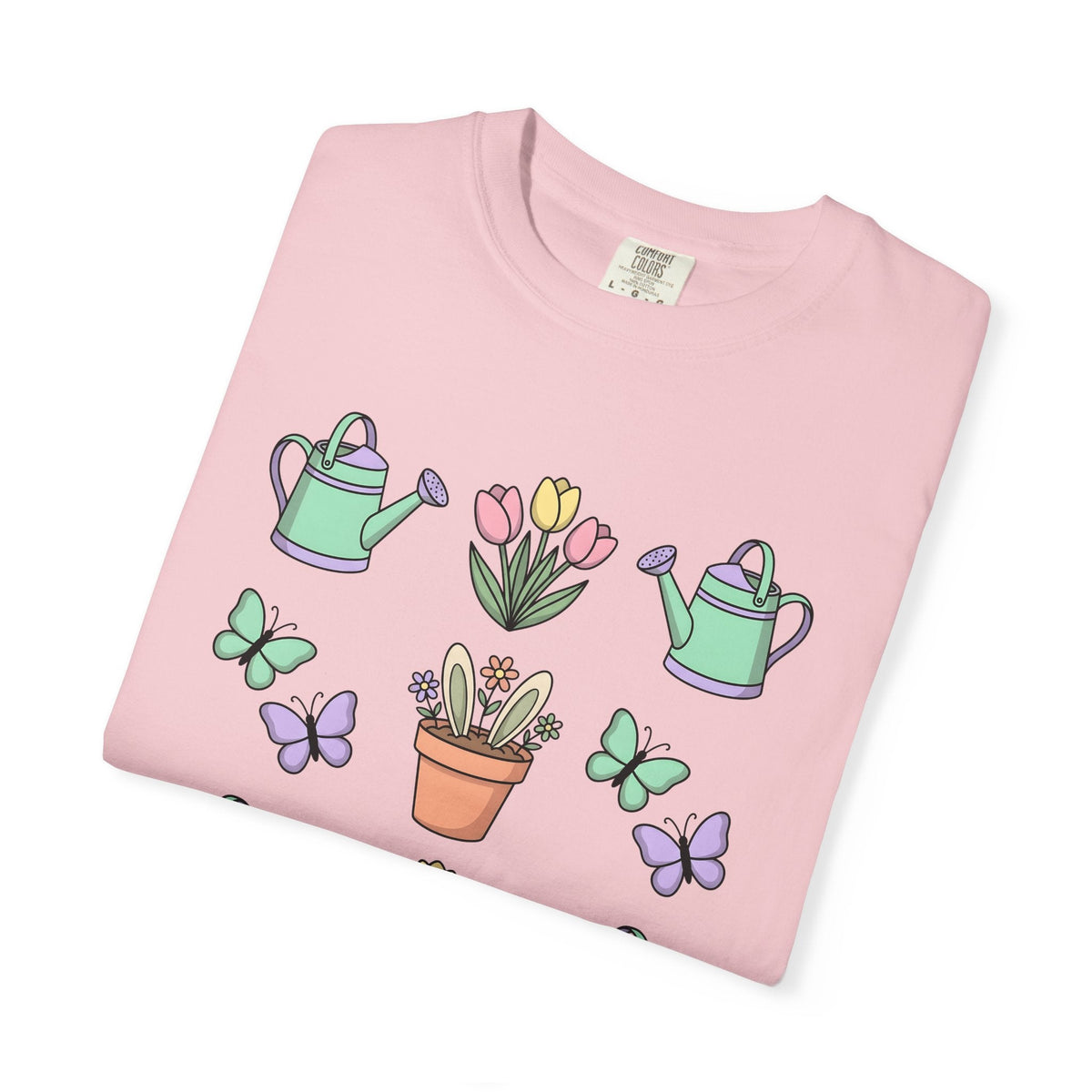 Rabbit Ears Pot Shirt Easter Plants Unisex Gift Adorable product image 11