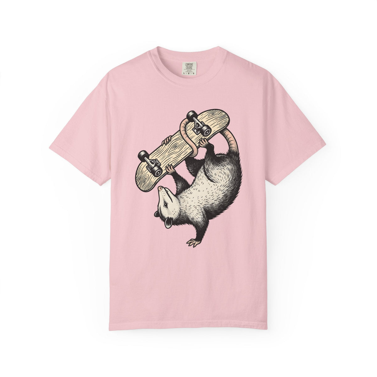 Night Possum Skateboard Shirt Animals Action Sports Unisex product image 3