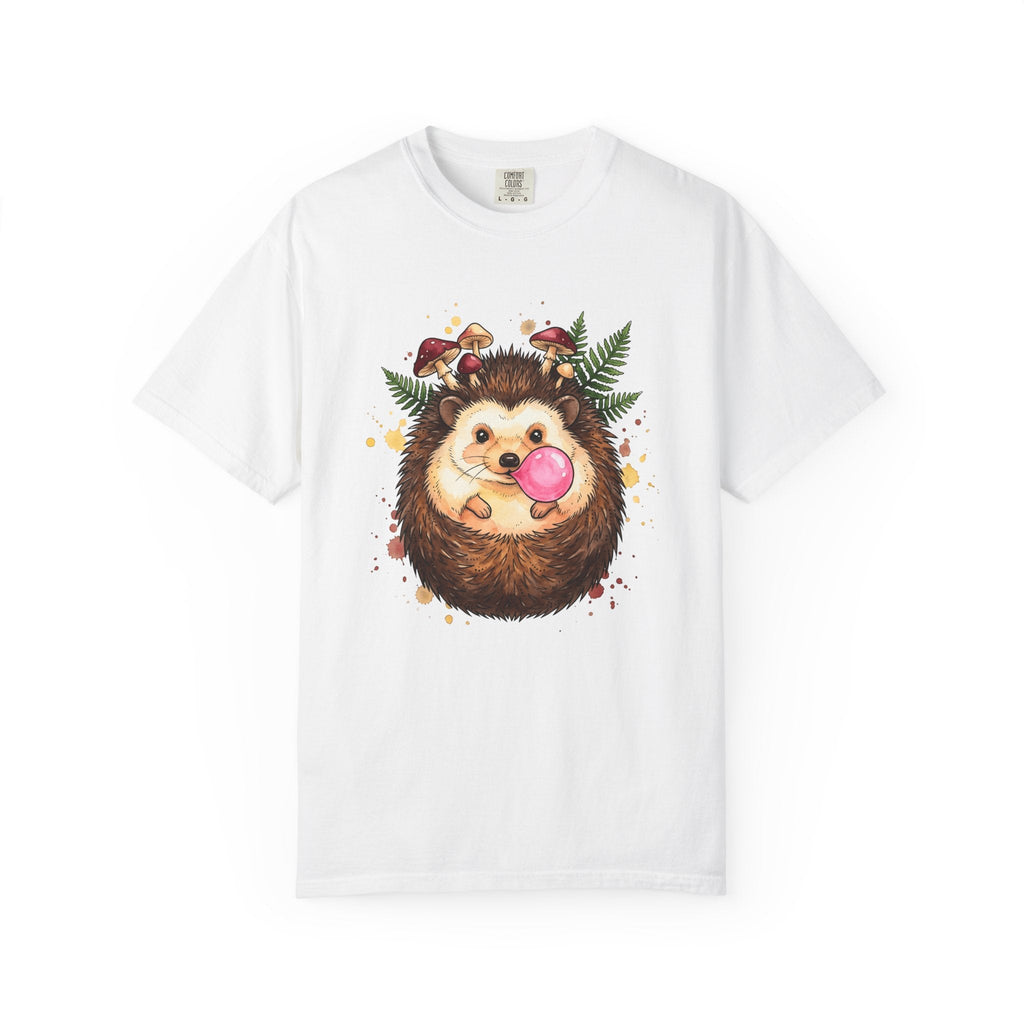 Hedgehog Art Shirt Animals Vintage Unisex Gift Paint Tee product image 1