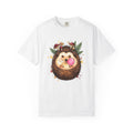 Hedgehog Art Shirt Animals Vintage Unisex Gift Paint Tee product image 1