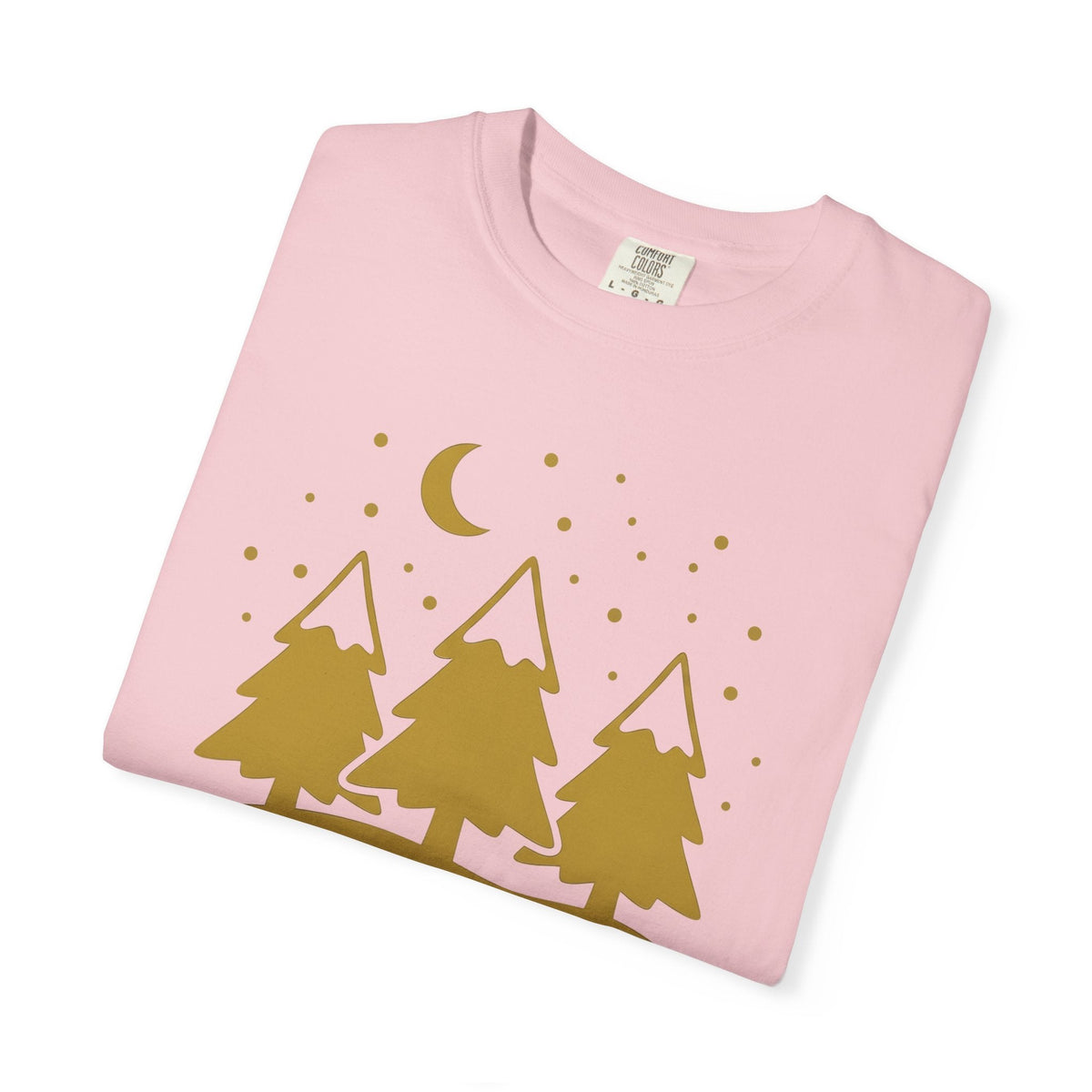 Fir Forest Shirt Christmas Cold Unisex Gift Basic Tee Pine product image 11
