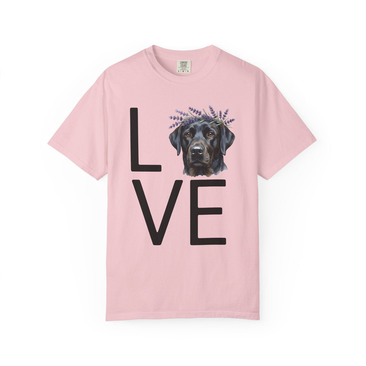 Labrador Dog Shirt Animals & Flowers Canine Unisex Gift product image 3