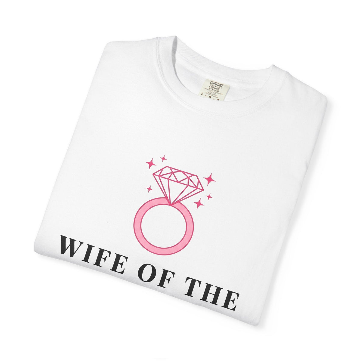 Diamond Ring Shirt Bridal Bachelorette Gift for Women Minimalist Tee Engagement
