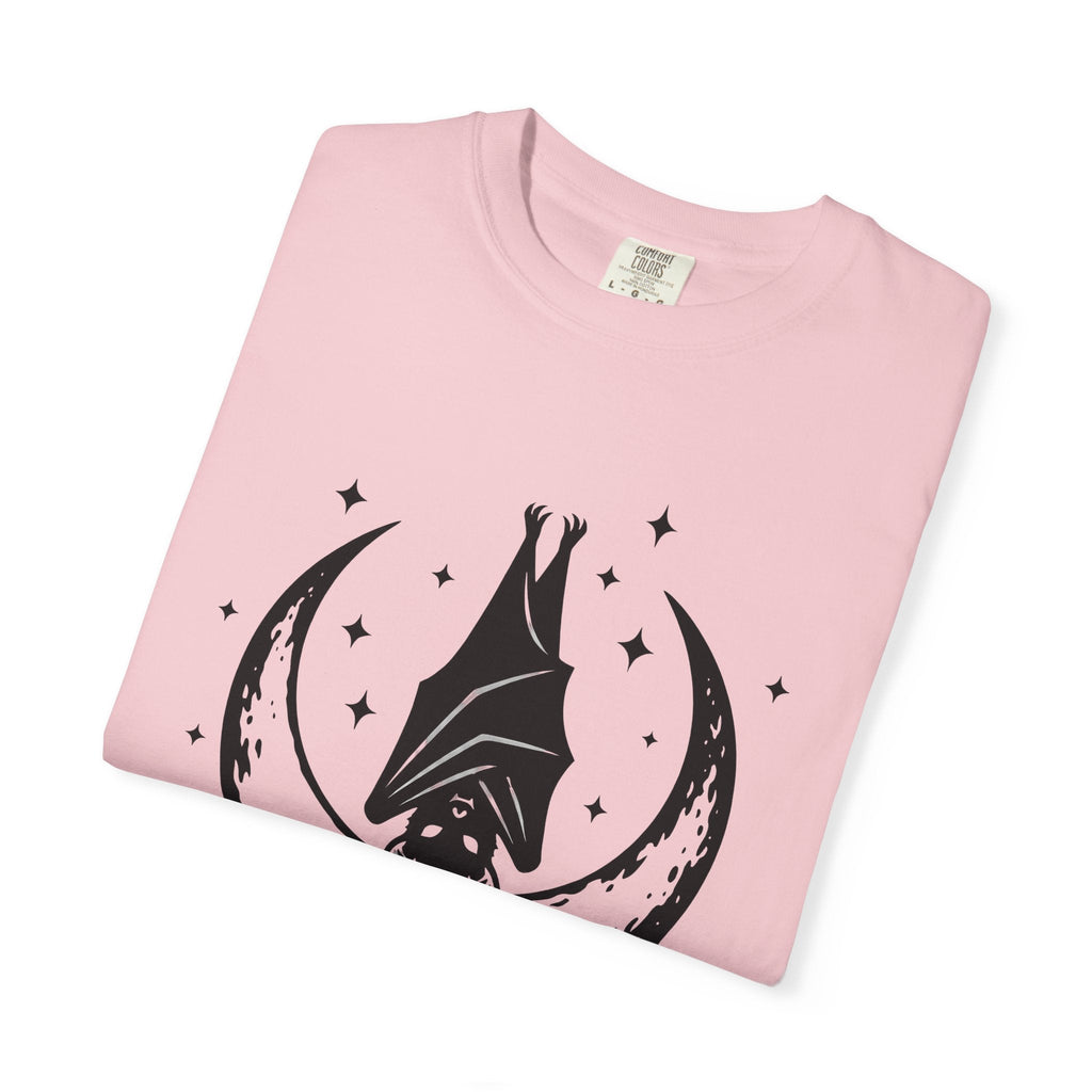 Bat Moon Shirt Boho Chic Space Unisex Gift Eerie Tee Lunar product image 11