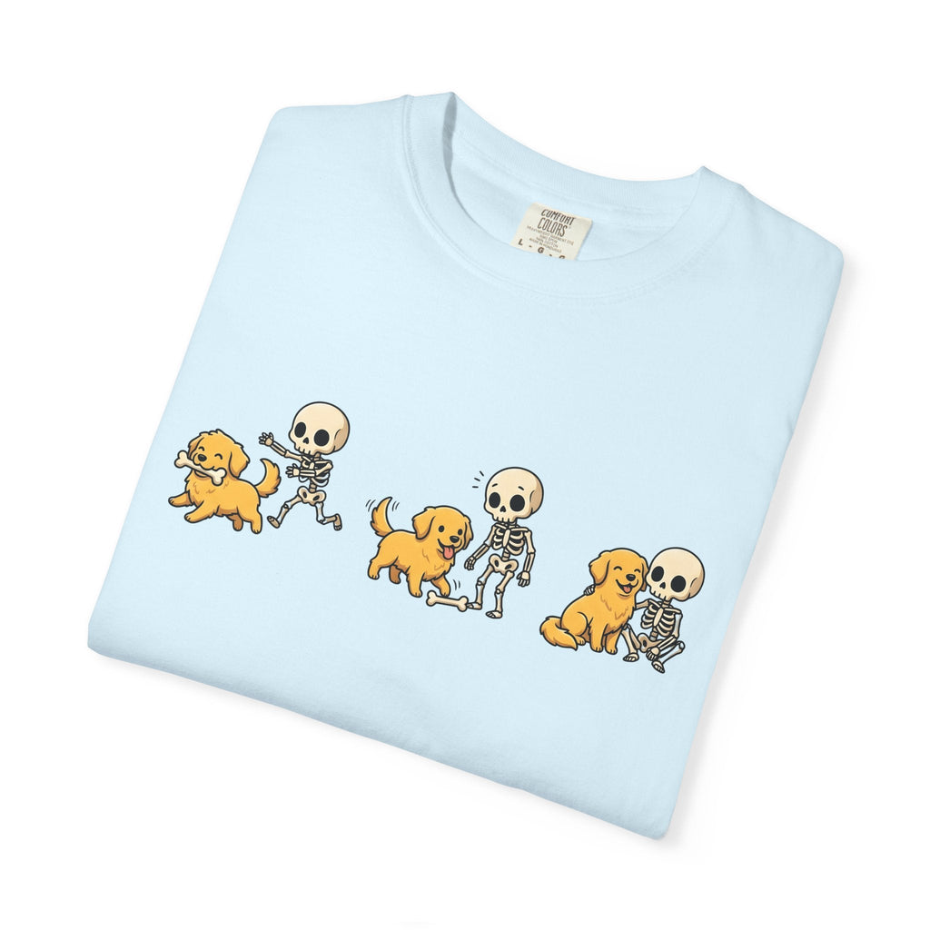Canine Skeleton Shirt Halloween Pets Unisex Gift Doodle Tee product image 9