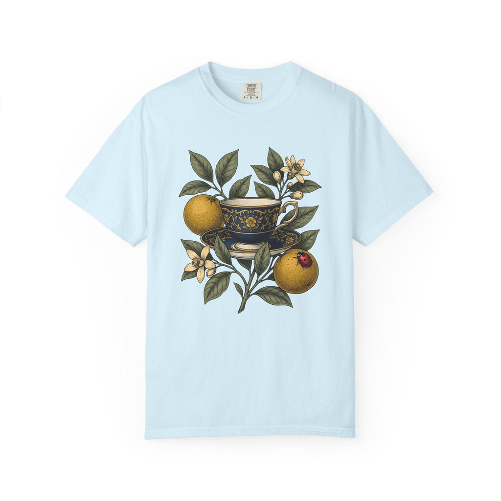 Tea Mug Flowers Shirt Coffee Plant Unisex Gift Retro Tee Mug T-Shirt Coffee Fan