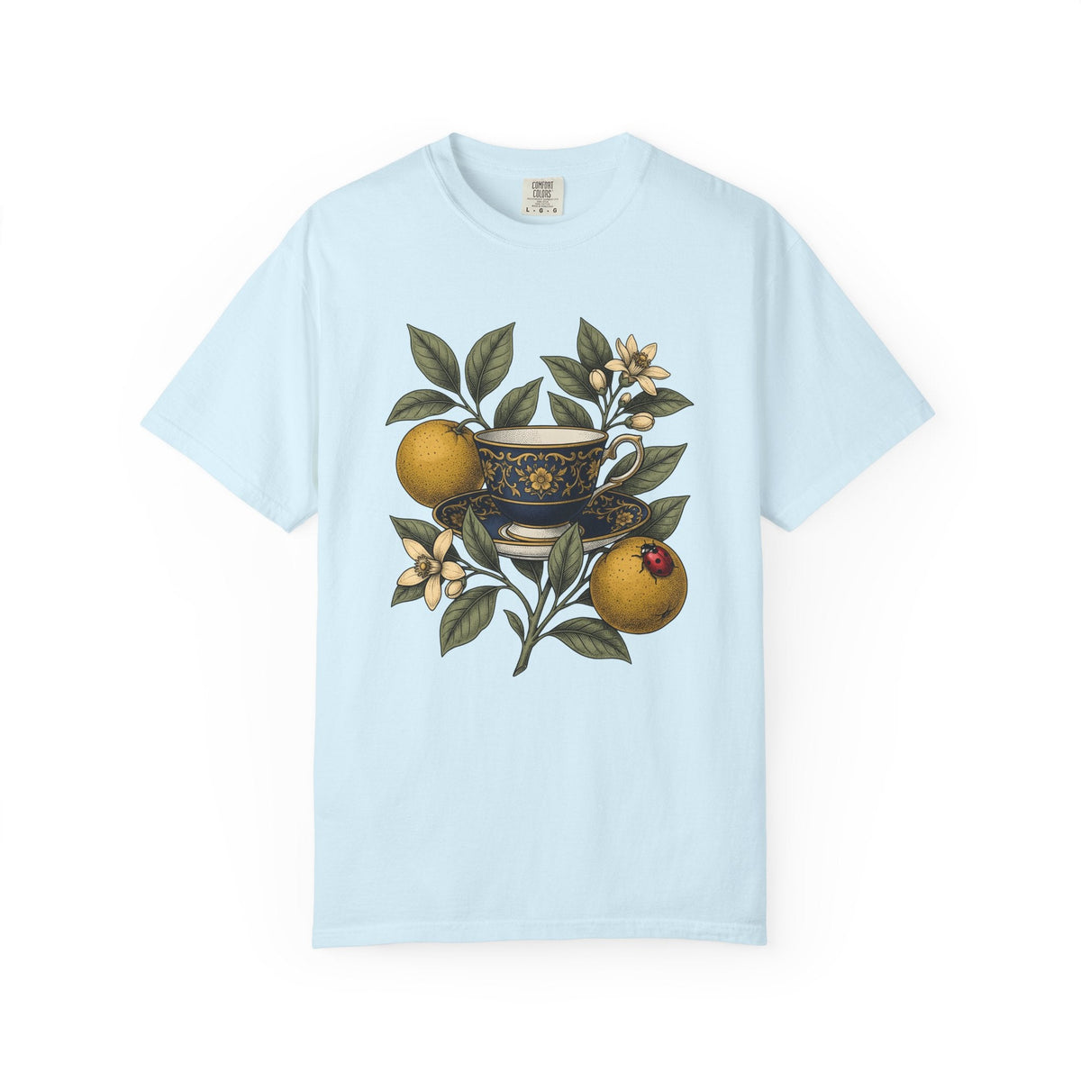 Tea Mug Flowers Shirt Coffee Plant Unisex Gift Retro Tee Mug T-Shirt Coffee Fan