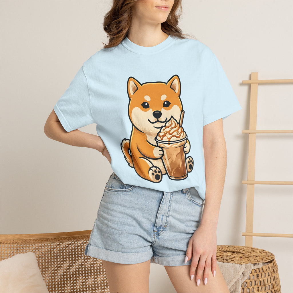 Shiba Inu Espresso Shirt Coffee Pet Unisex Gift Anime Tee product image 9
