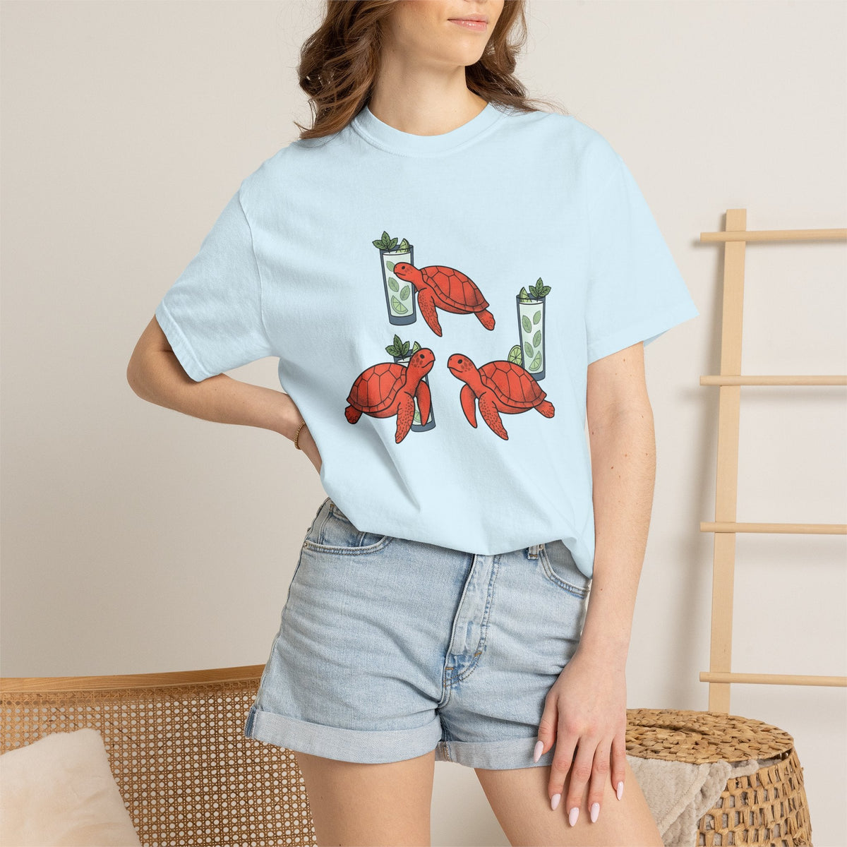 Sea Turtle Shirt Animal Unisex Gift Cartoon Tee T-Shirt Fan product image 9