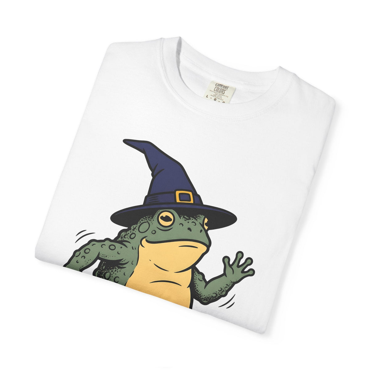 Amphibian Witch Hat Shirt Halloween Pet Unisex Gift Illustration Tee Toadstool