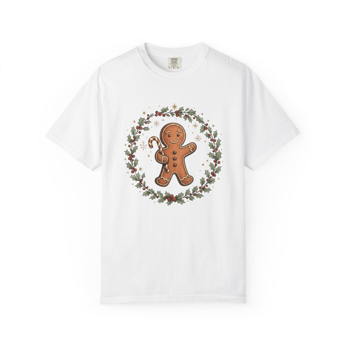 Gingerbread Character Shirt Christmas Celebration Unisex product image 1