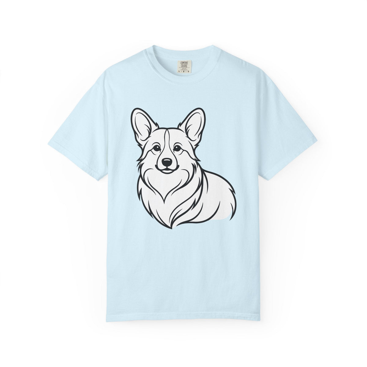 Corgi Dog Shirt Fauna Unisex Gift Cartoon Tee Puppy T-Shirt product image 2