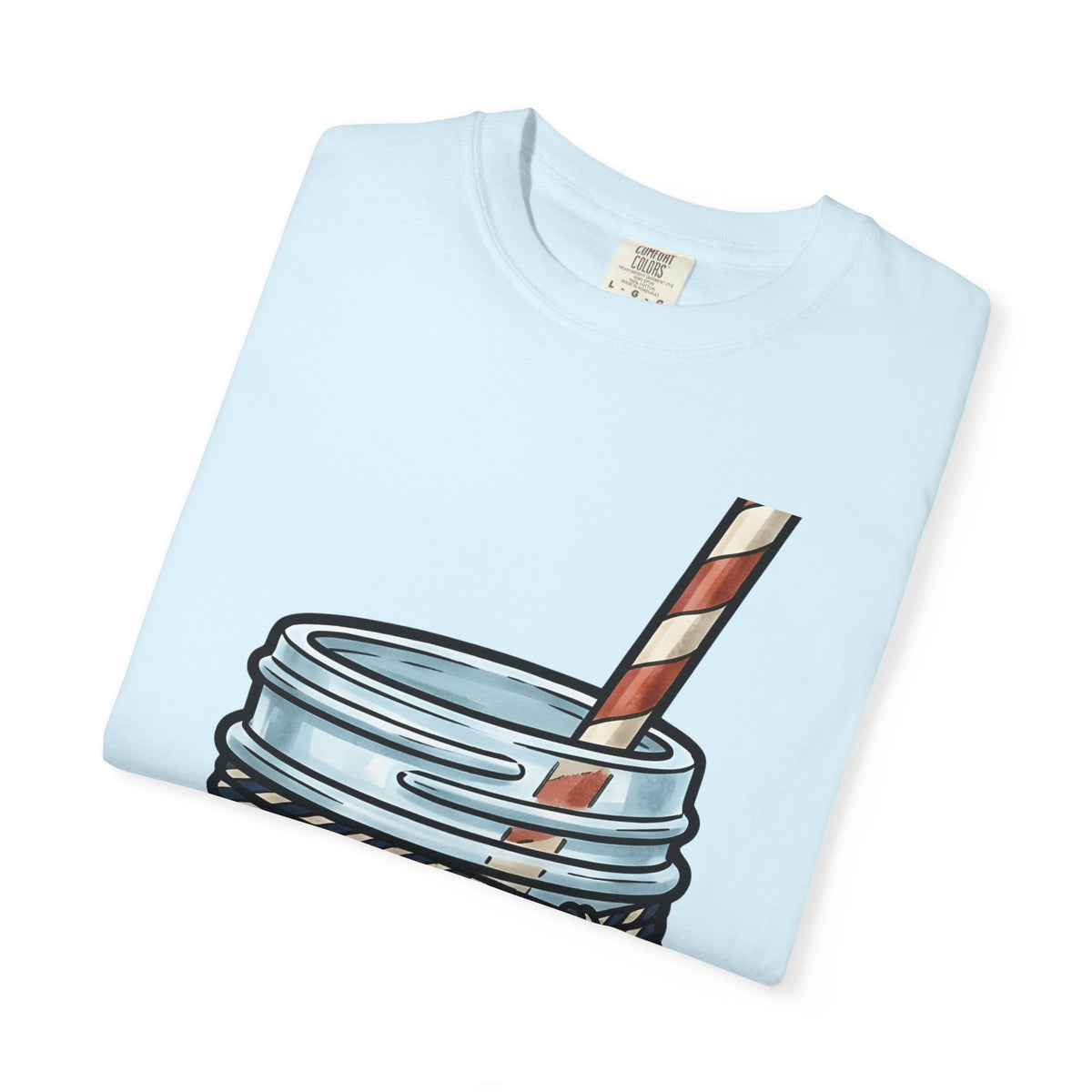 Mason Jar Cup Shirt America Holiday Unisex Gift Line Art Tee Mason Jar T-Shirt
