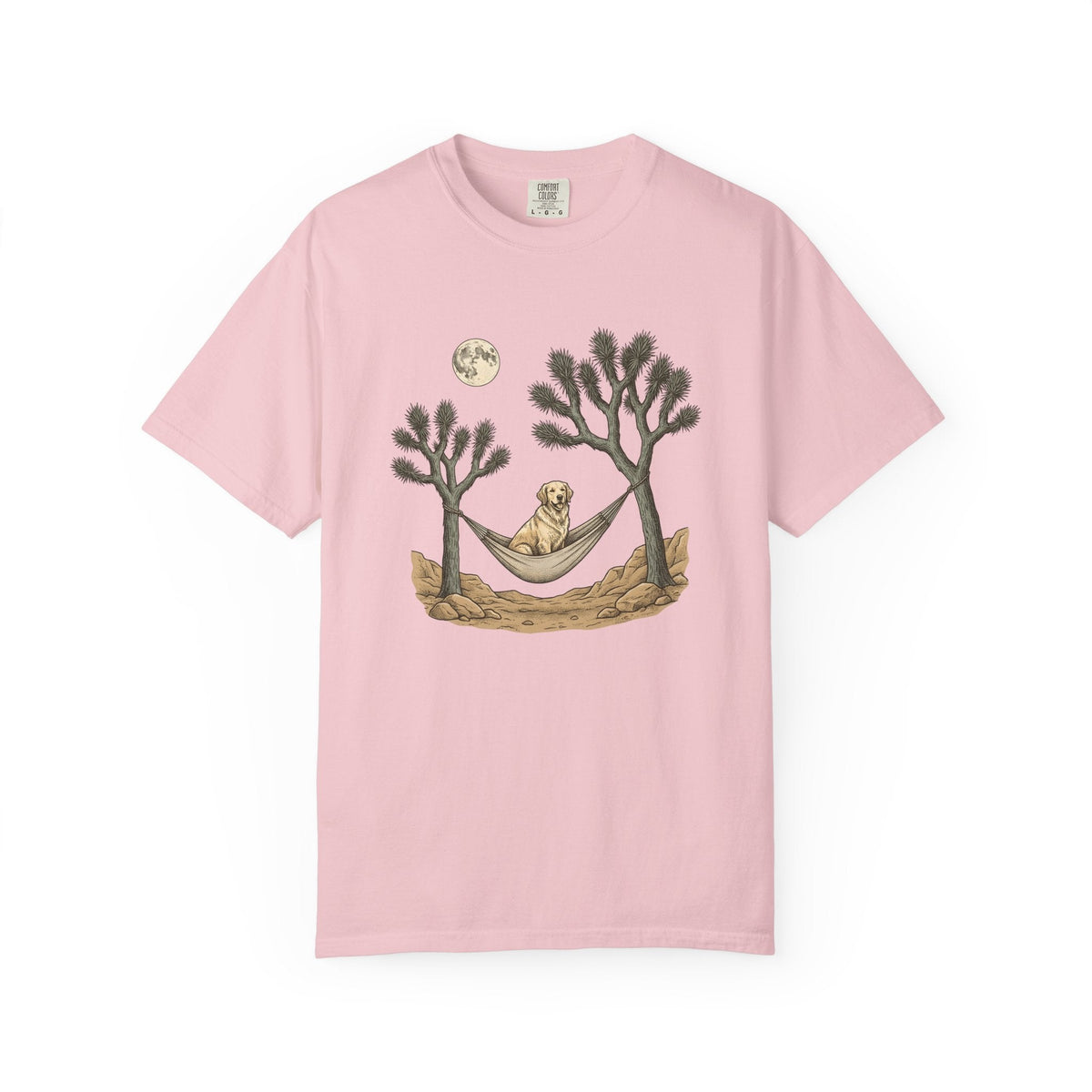 Retriever Dog Shirt Hiking Unisex Gift Rustic Tee T-Shirt product image 3