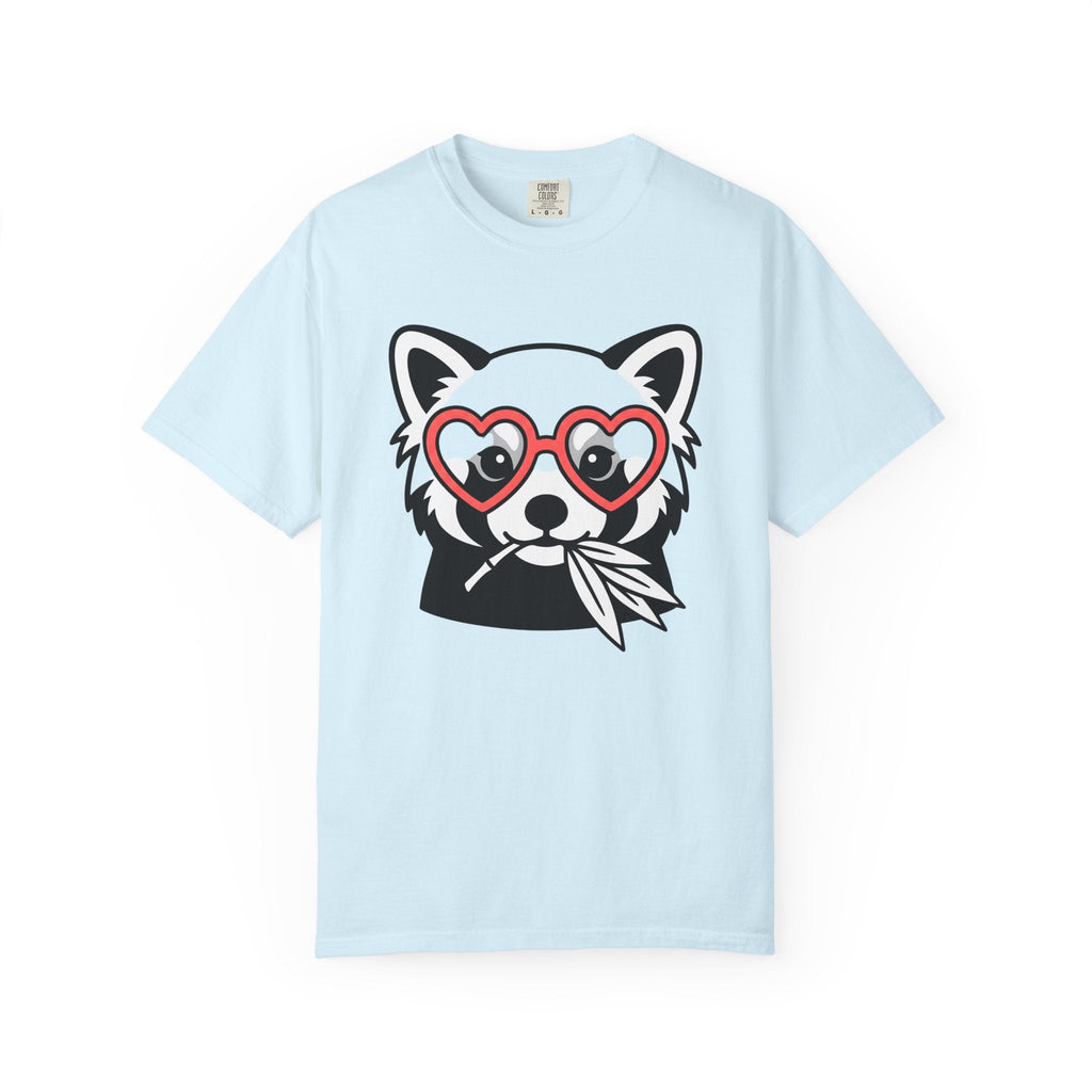 Red Panda Shirt Valentine Animal Gift Women Cartoon Tee product image 2