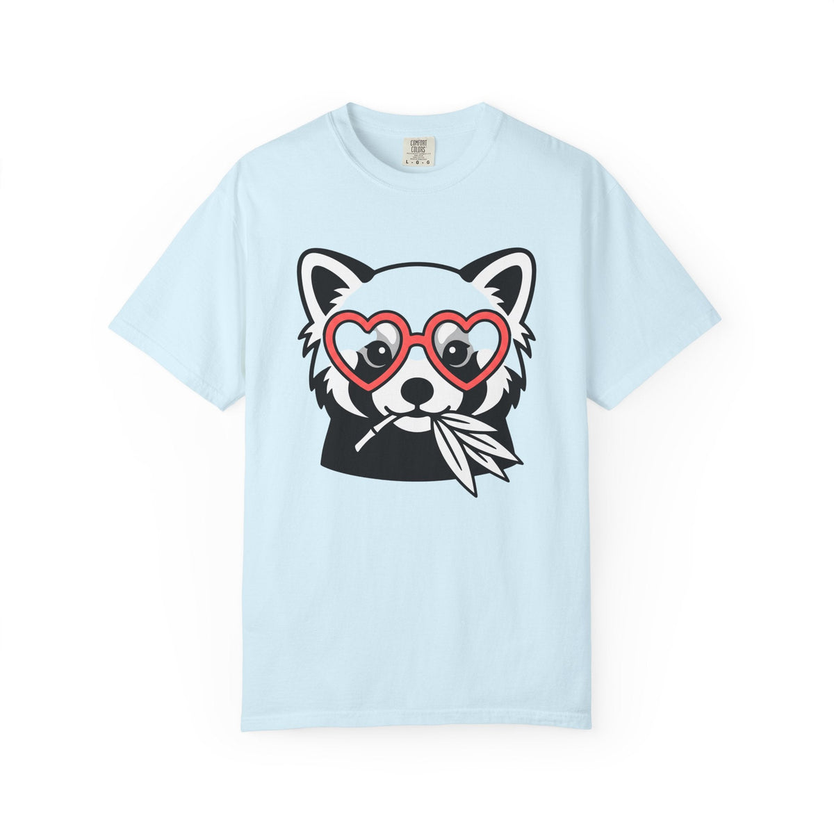 Red Panda Shirt Valentine Animal Gift Women Cartoon Tee product image 2