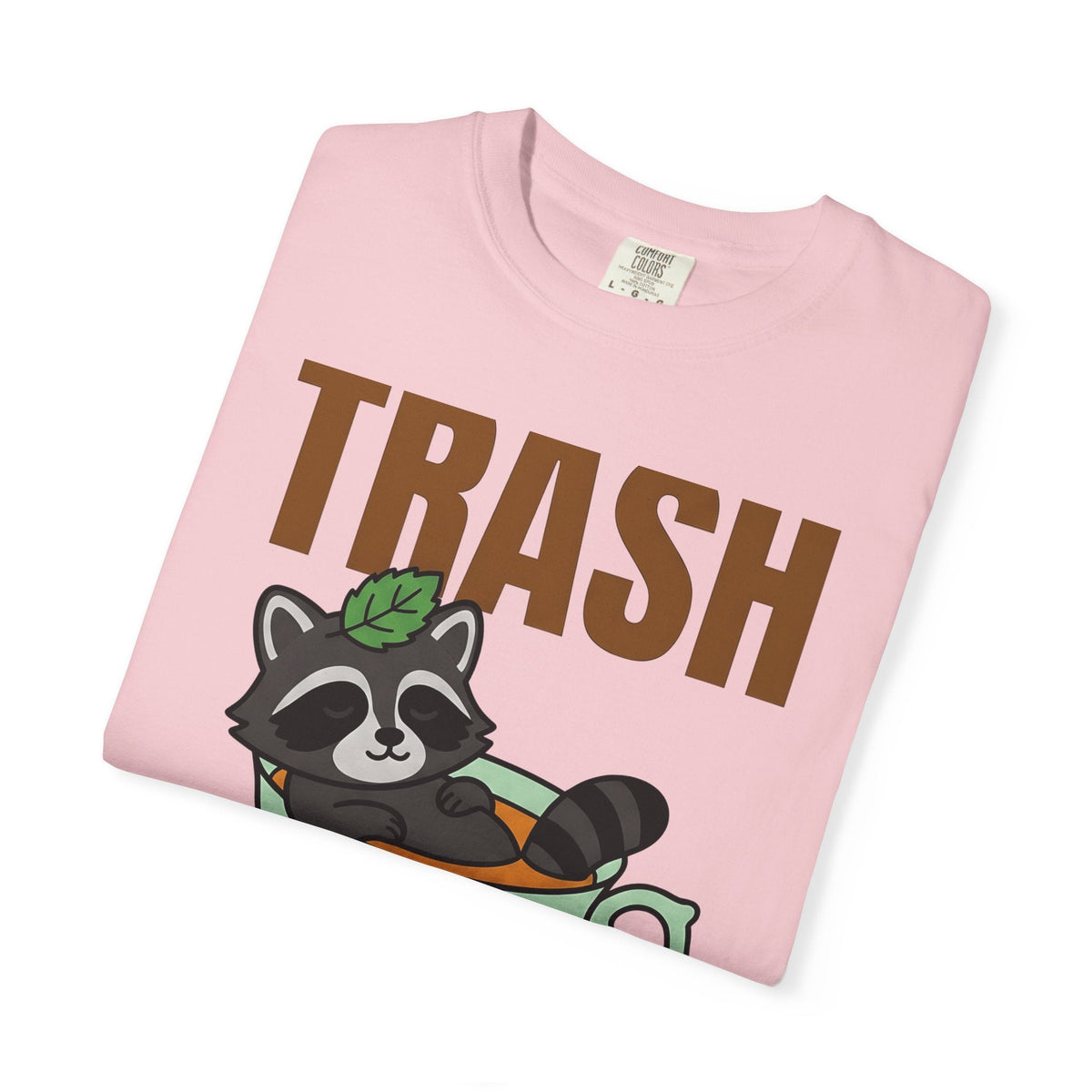 Raccoon Tea Cup Shirt Animals Cappuccino Unisex Gift Playful Tee Trash Panda