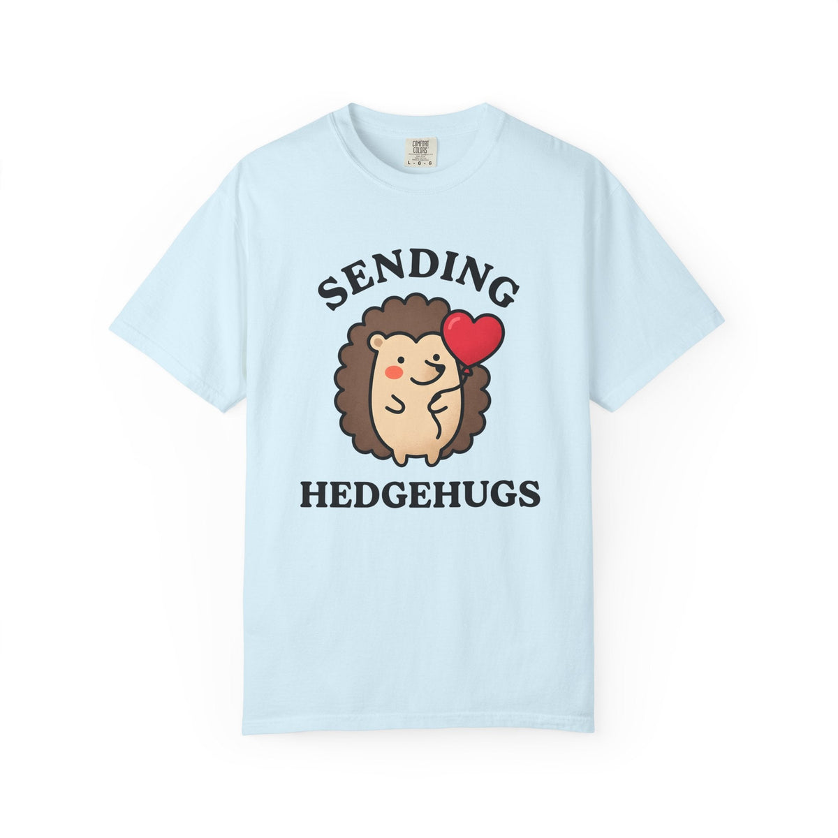Hedgehog Drawing Shirt Animals Affection Unisex Gift Sweet product image 2