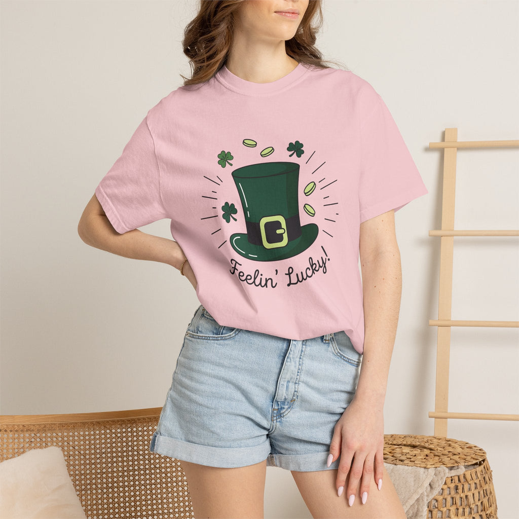 Leprechaun Hat Shirt St Patrick's Day Festival Unisex Gift Hand Drawn Tee Top