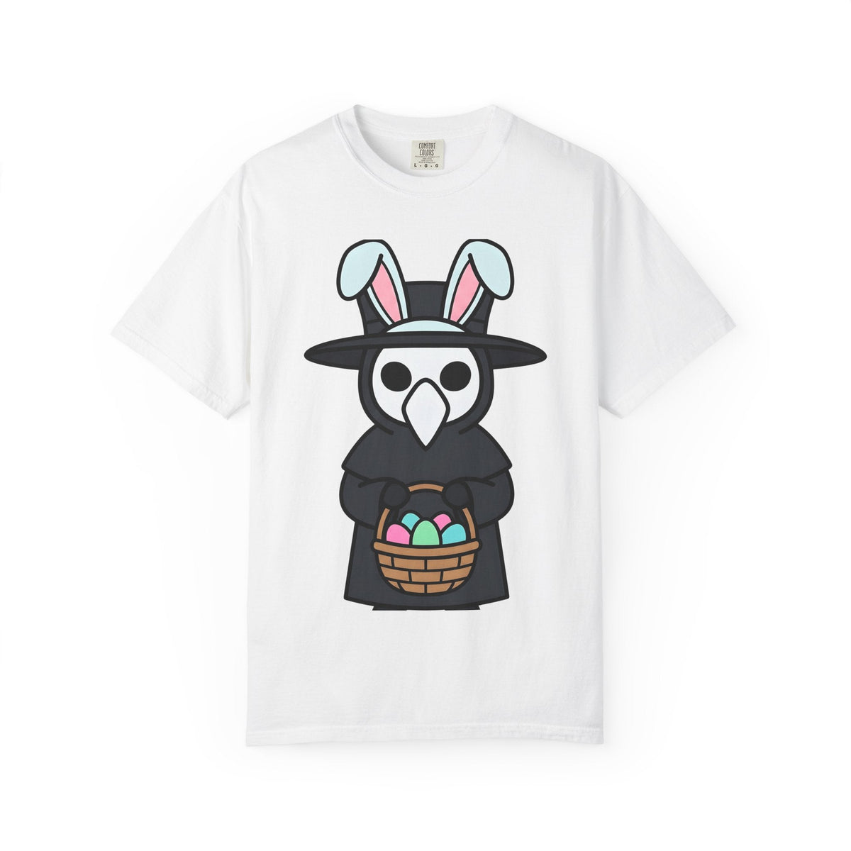 Plague Doctor Bunny Shirt Easter Gothic Unisex Gift Cute product image 1