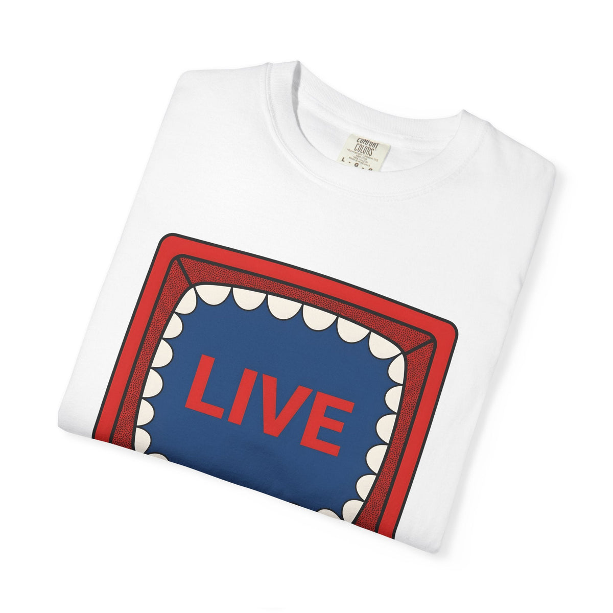 Vintage Television Shirt Retro Jokes Unisex Gift Comic Art product image 5