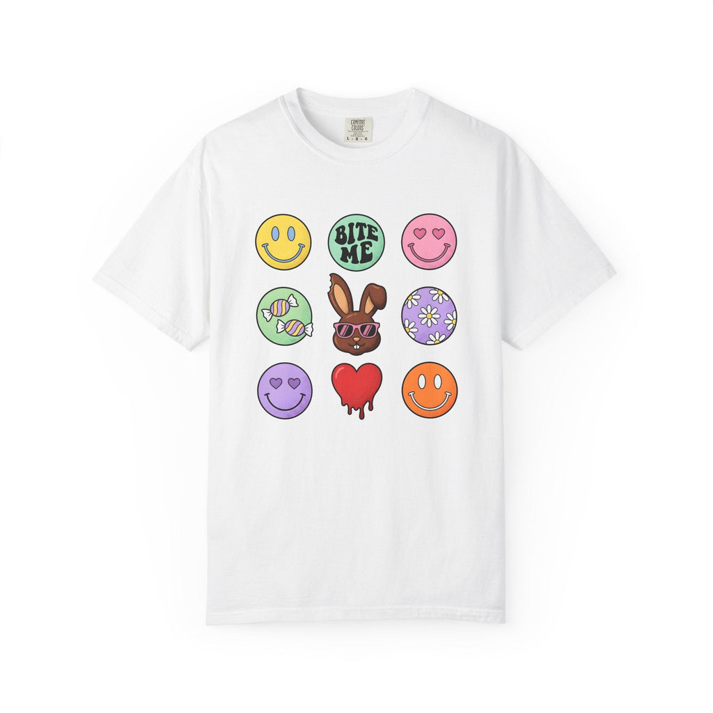 Cocoa Bunny Shirt Easter Treats Unisex Gift Cartoon Tee product image 1