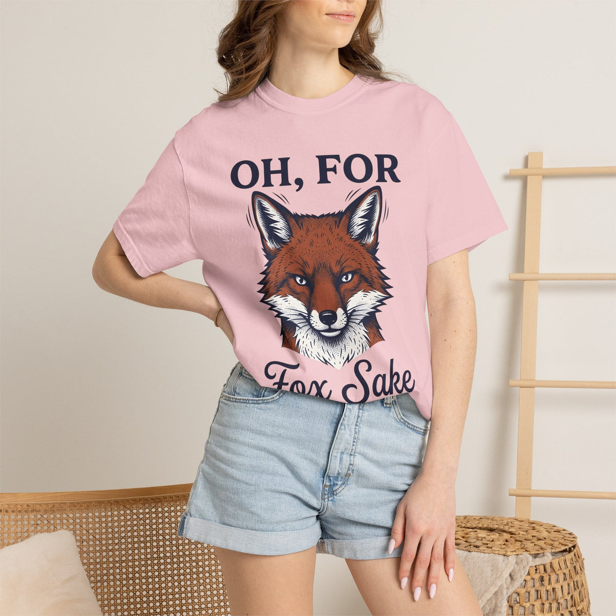 Fox Portrait Shirt Fauna Unisex Gift Illustration Tee product image 12