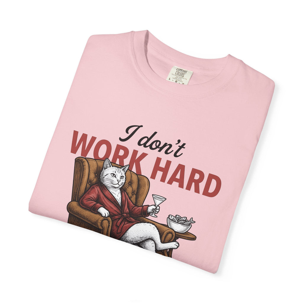 Cat Lounge Chair Shirt Satire Unisex Gift Nostalgic Tee product image 11