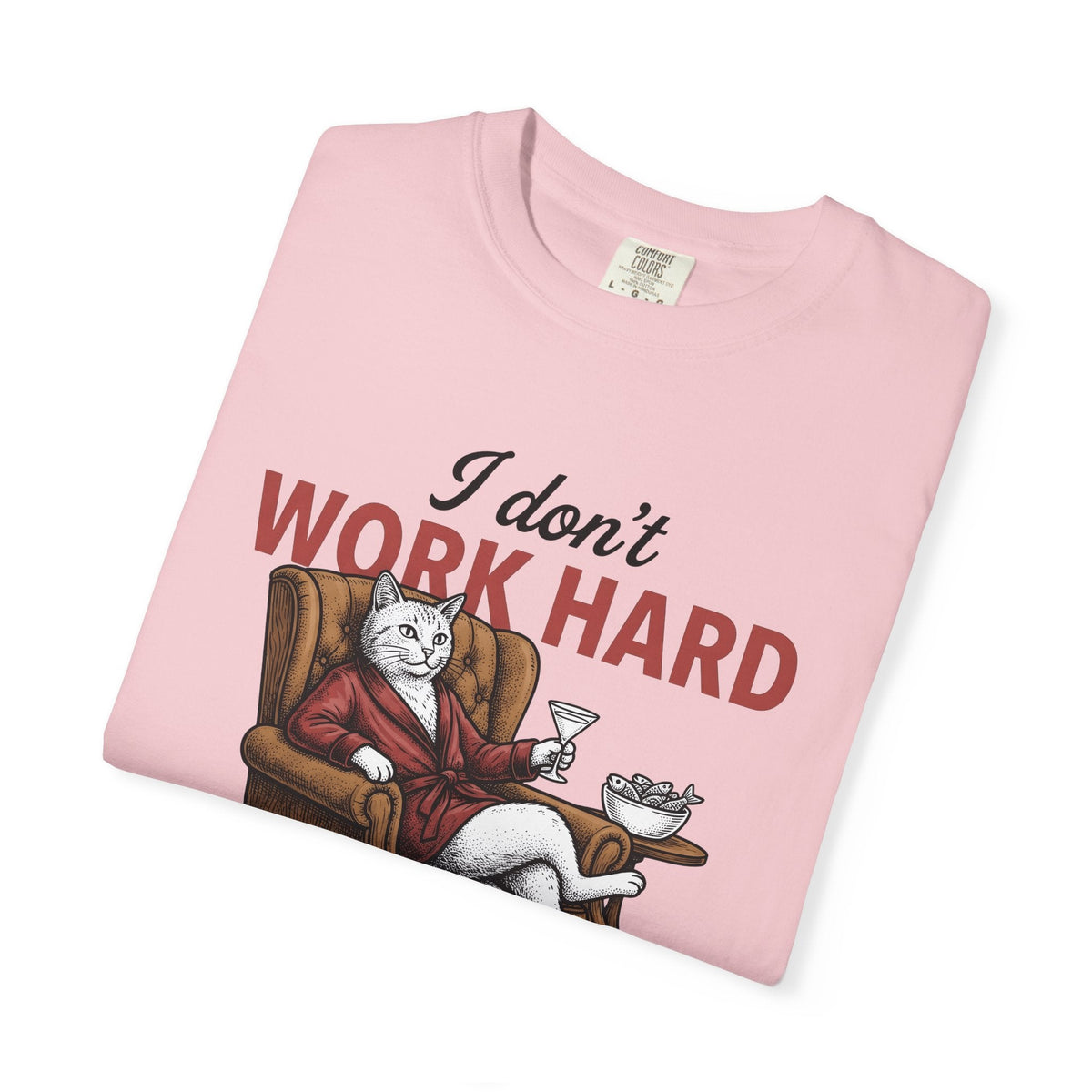 Cat Lounge Chair Shirt Satire Unisex Gift Nostalgic Tee product image 11
