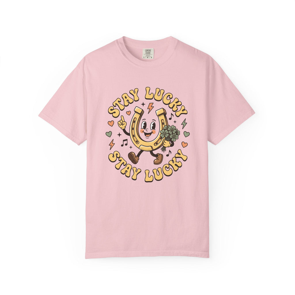 Horseshoe Shirt St. Patrick's Day Luck Unisex Gift Cartoon product image 3