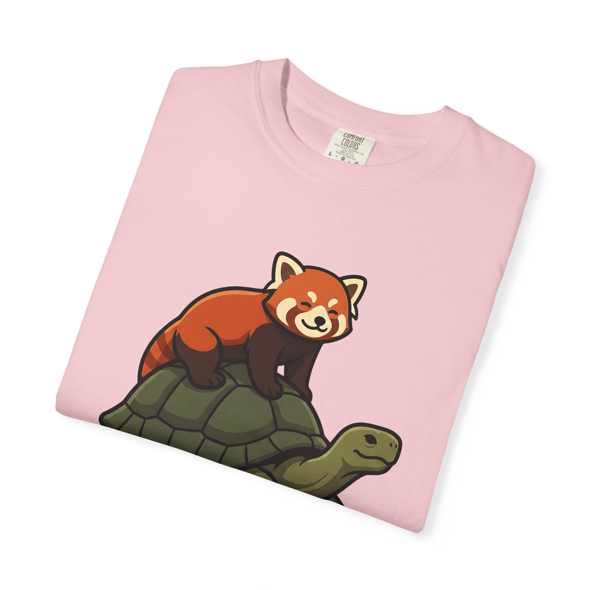 Red Panda Tortoise Shirt Animals Buddies Unisex Gift Sweet product image 11