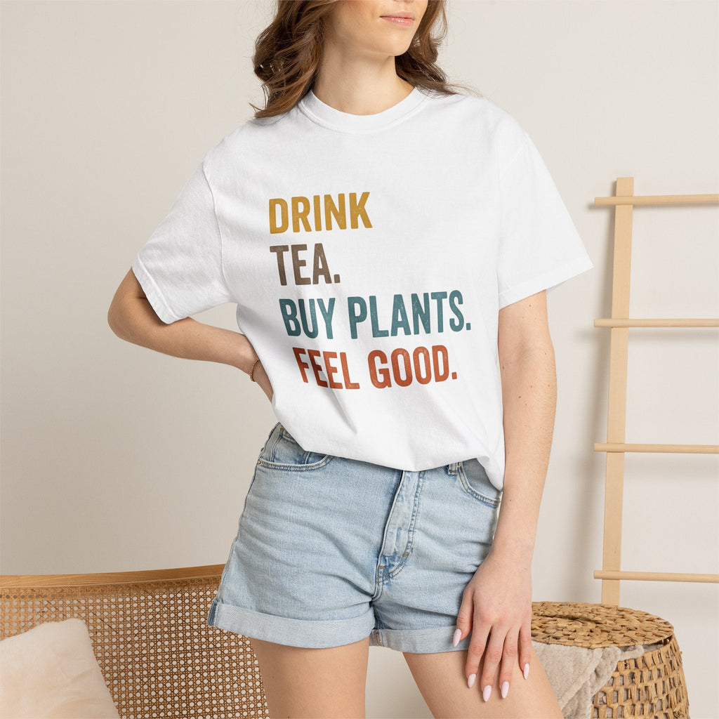 Bold Text Graphic Shirt Tea Wellness Unisex Gift Modern Tee product image 6