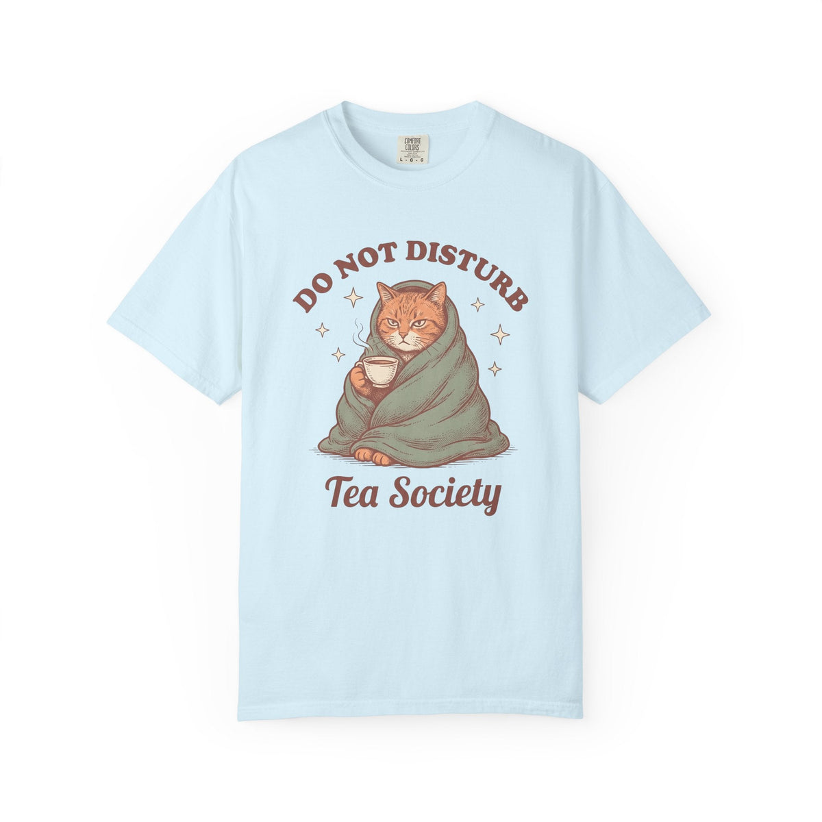 Kitten Blanket Shirt Tea Mammal Unisex Gift Distressed Tee Baby Blanket T-Shirt