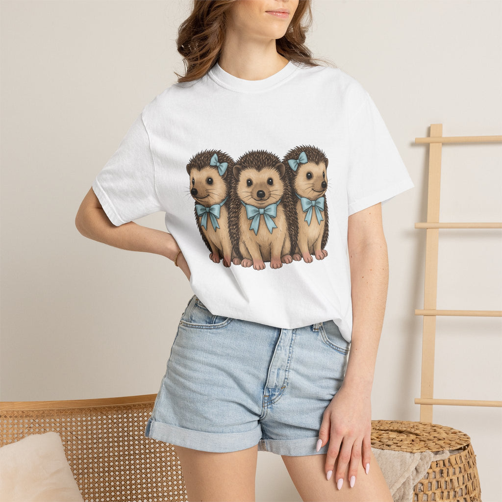 Hedgehog Pack Shirt Easter Pets Unisex Gift Doodle Tee product image 6