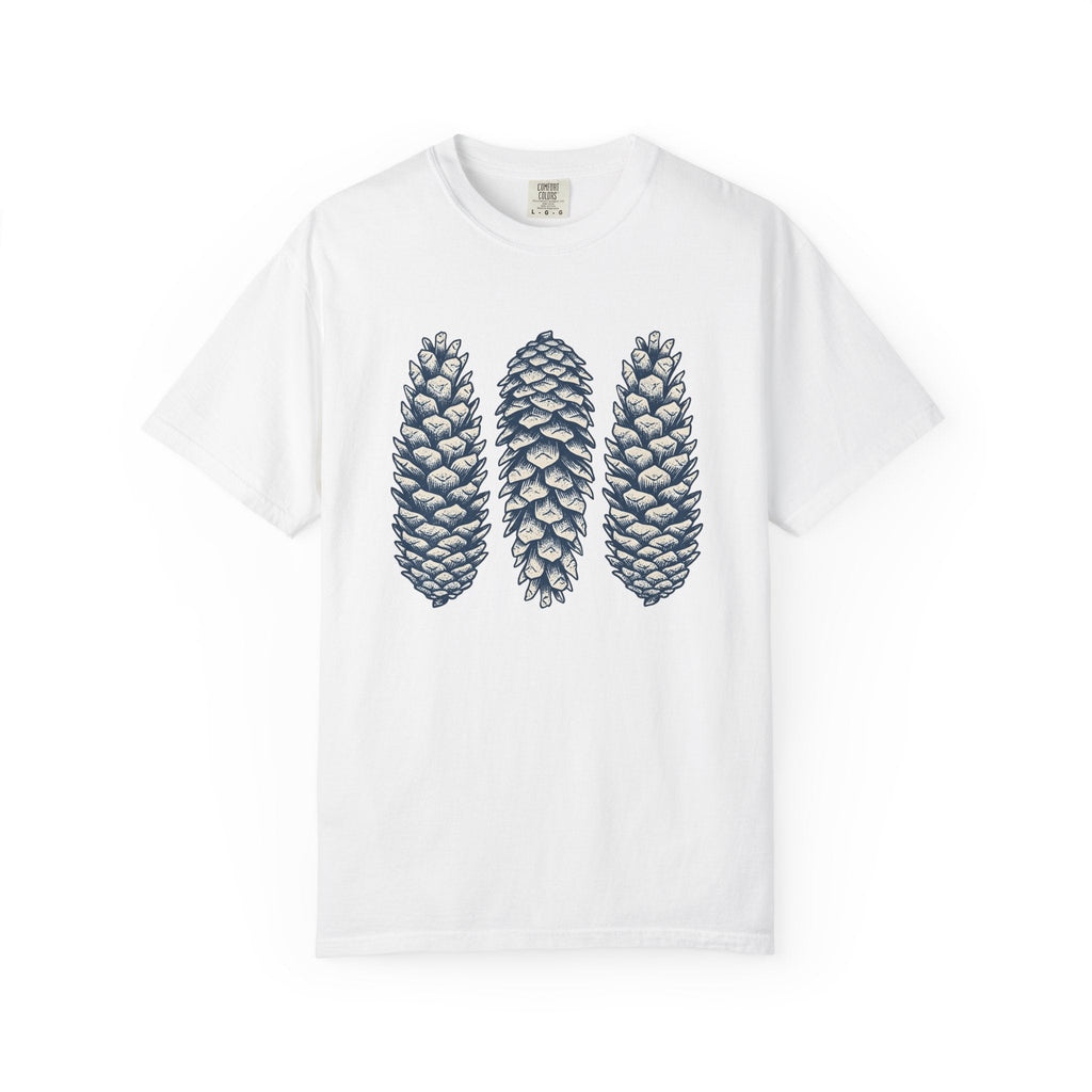 Pine Cones Shirt Nature Camping Unisex Gift Floral Tee product image 1