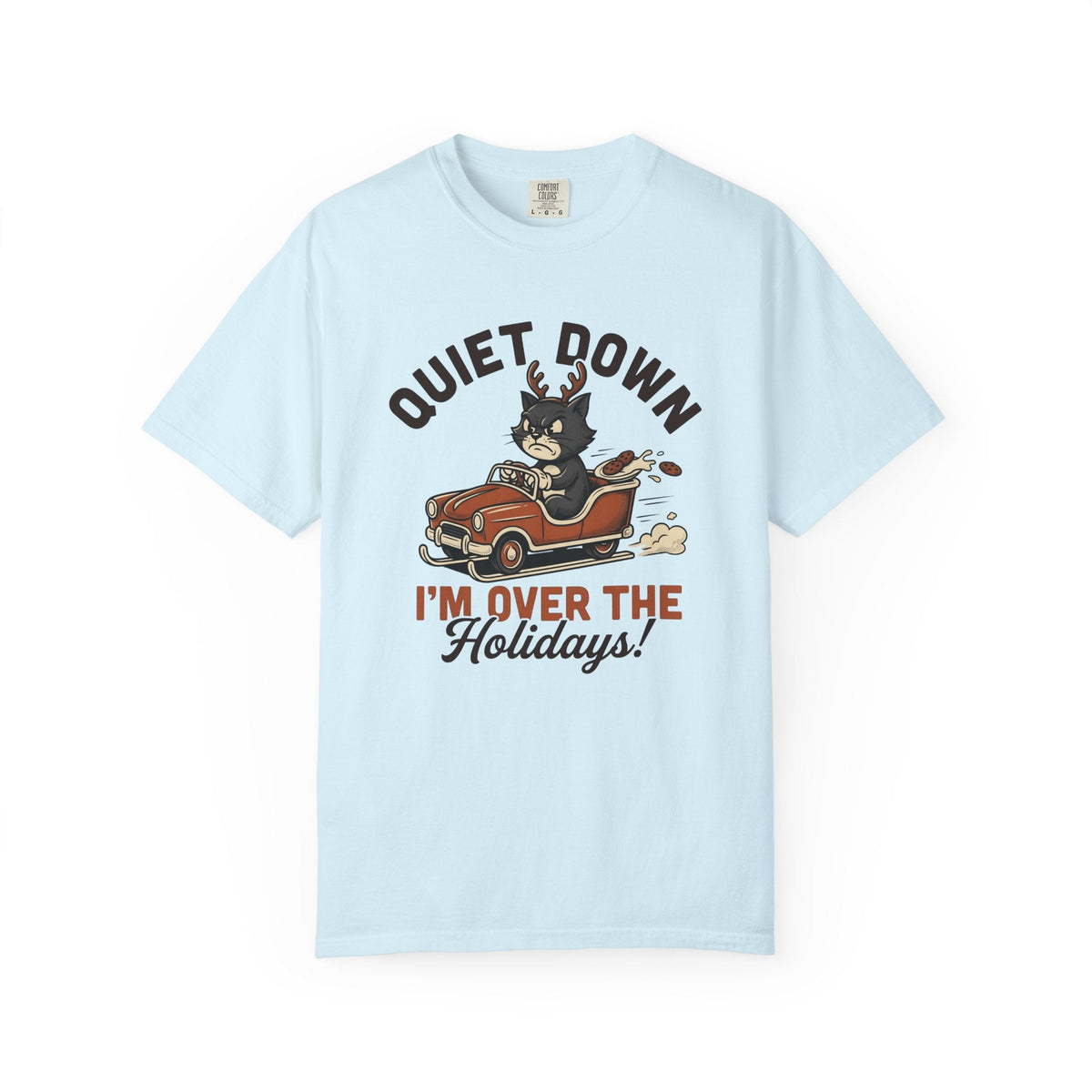 Angry Cat Vehicle Shirt Christmas Animal Unisex Gift product image 2