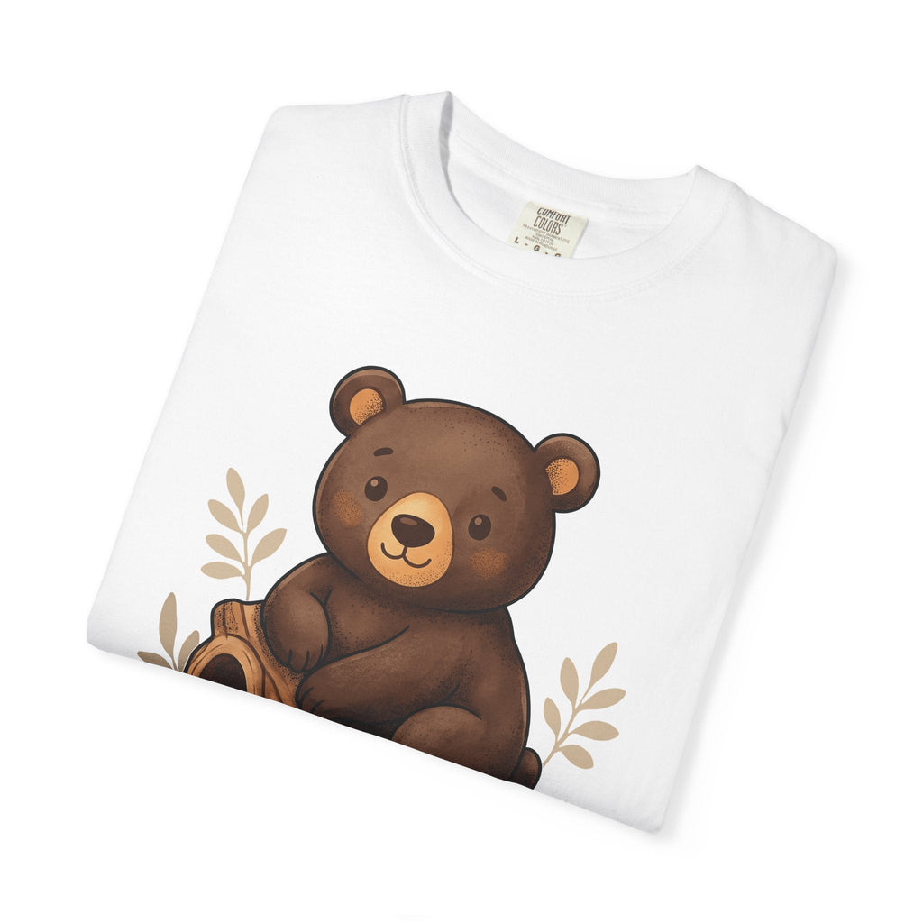 Bear Cub Shirt Animals Woodland Unisex Gift Cute Tee product image 5