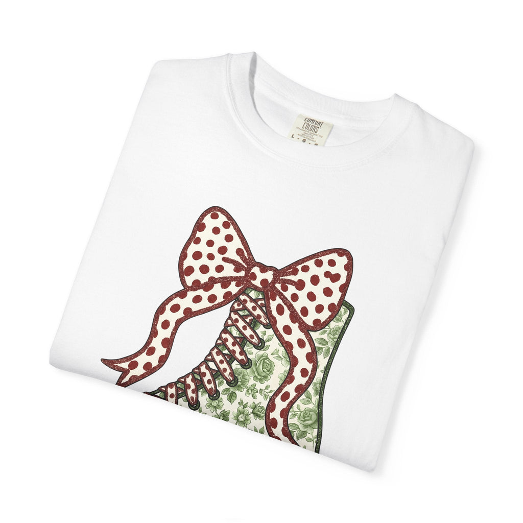 Ice Skating Shoe Shirt Christmas Frost Unisex Gift Nostalgic Tee Skate T-Shirt