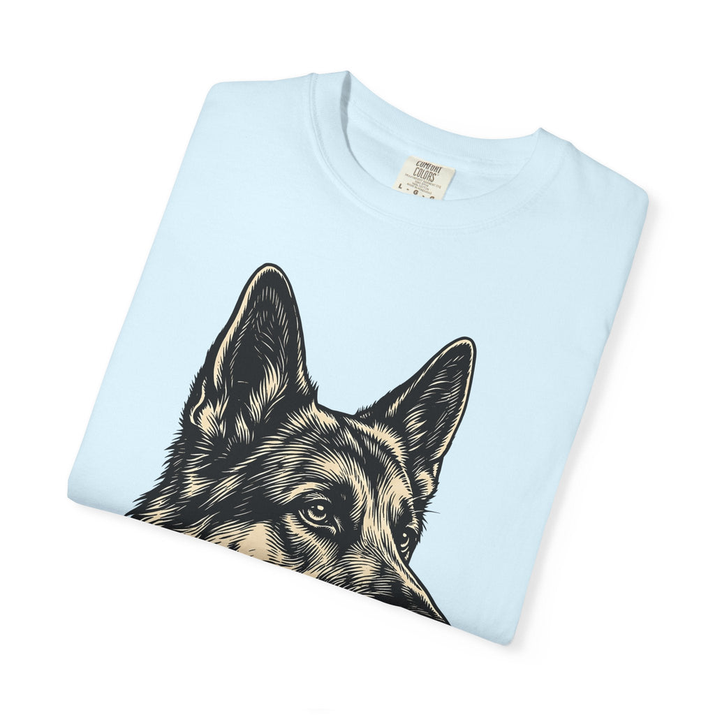 German Shepherd Shirt Dog Companion Unisex Gift Outline Tee product image 8