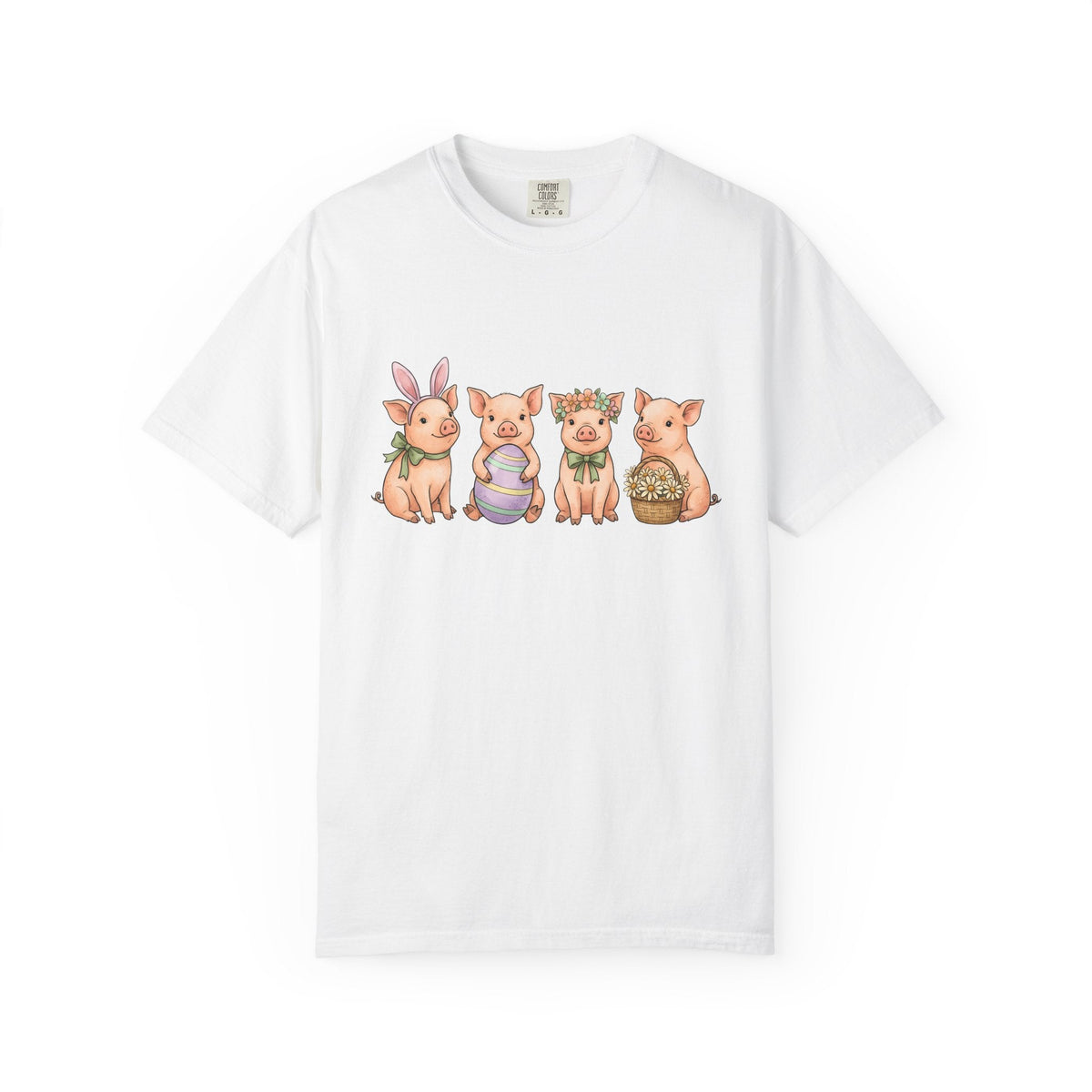 Pig Pack Shirt Easter Beasts Unisex Gift Lovable Tee Piggy product image 1