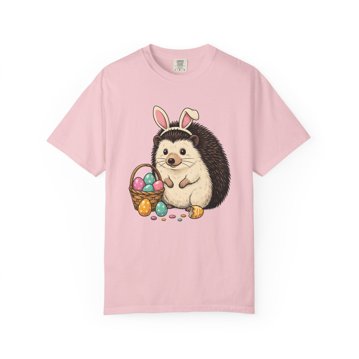Hedgehog Bunny Ears Shirt Easter Pet Unisex Gift Kawaii Tee product image 3