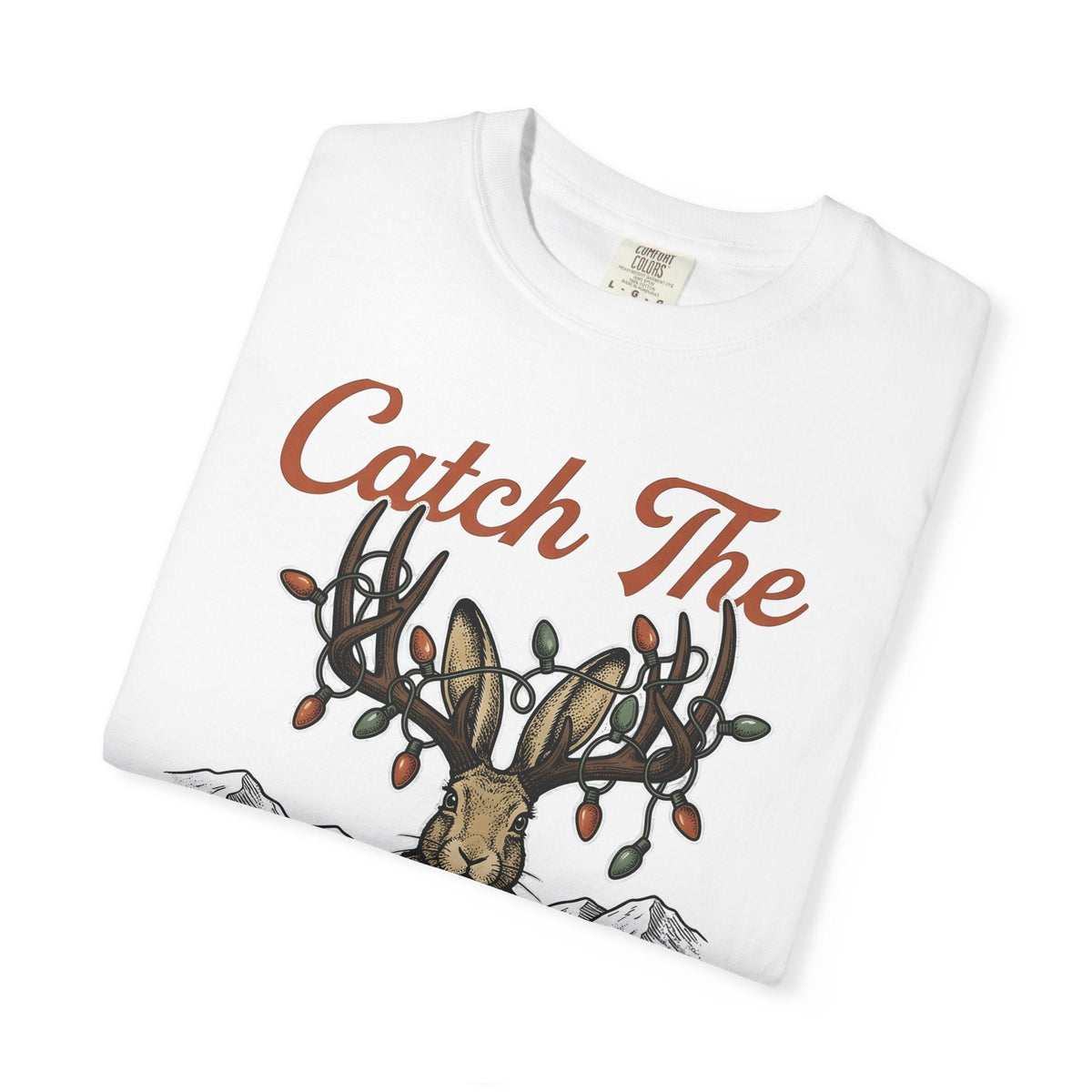 Antler Rabbit Graphic Shirt Christmas Fauna Unisex Gift product image 5