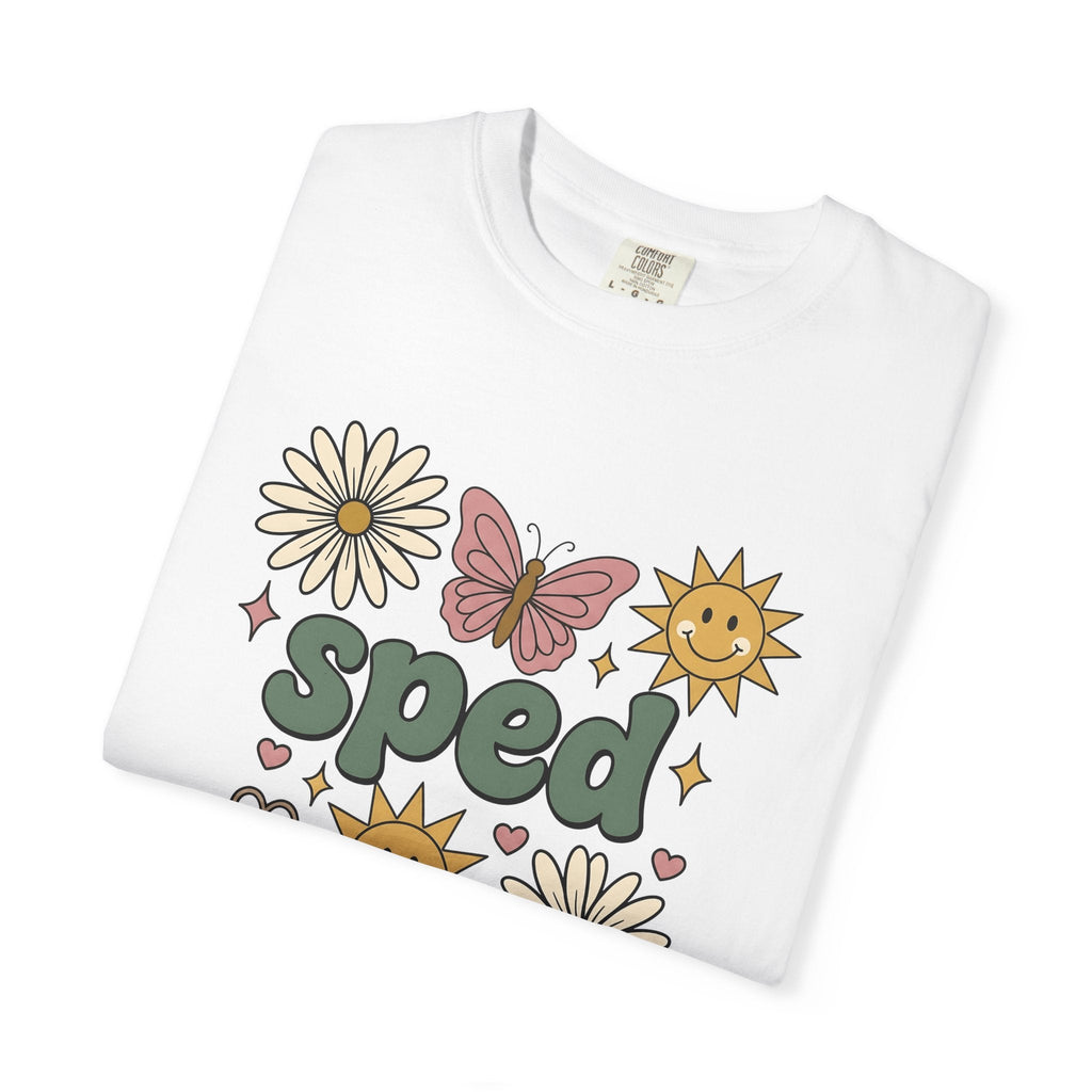 Sunflower Daisy Butterfly Shirt Teachers Floral Unisex Gift product image 5