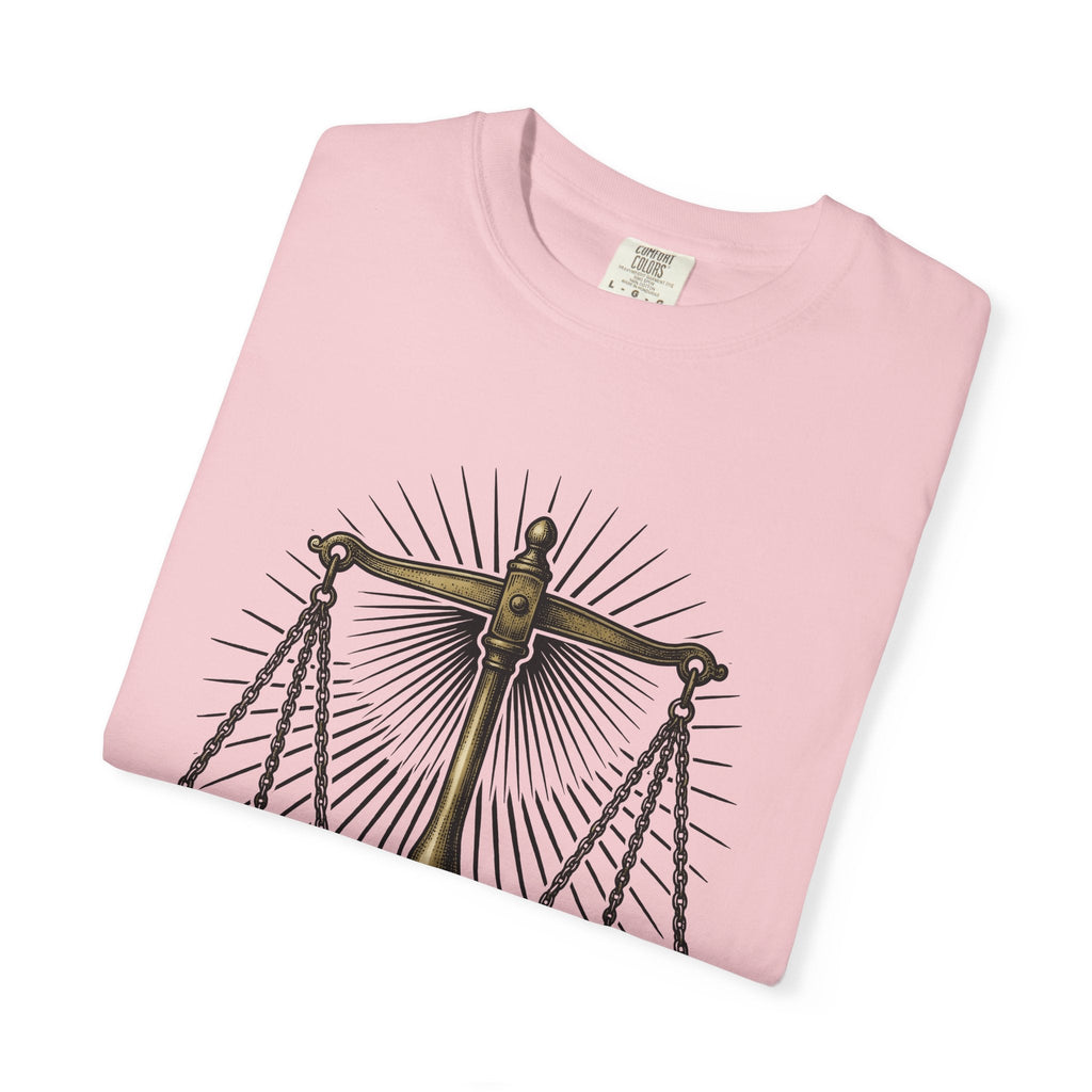 Justice Scales Shirt Lawyer Unisex Gift Vintage Tee Scale product image 11