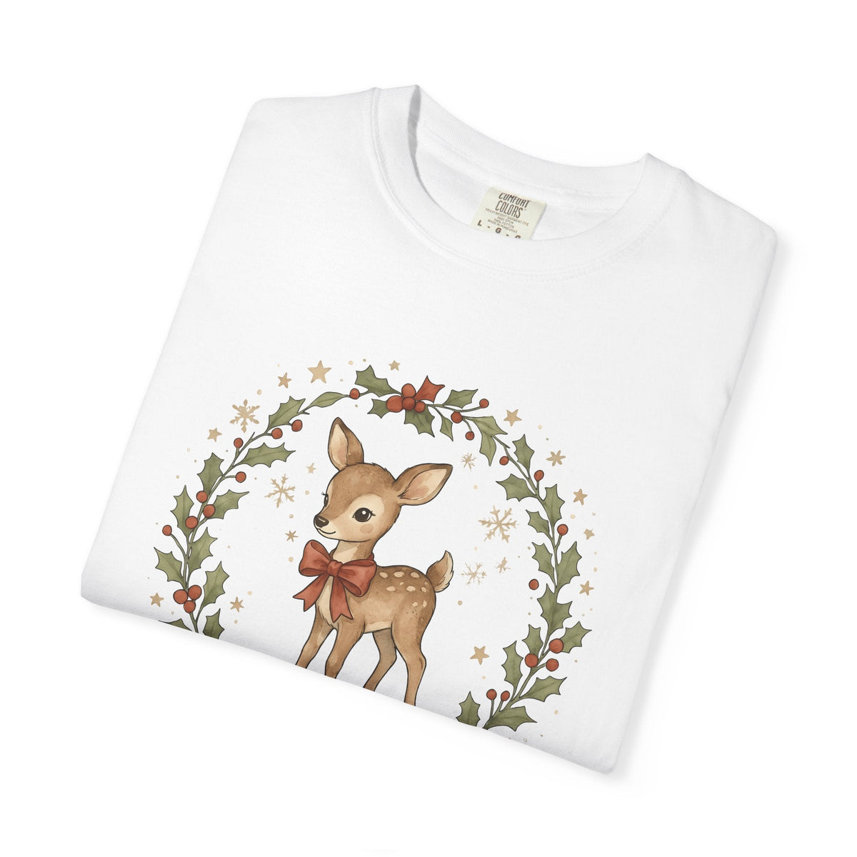 Young Deer Shirt Christmas Timberland Unisex Gift Gouache product image 5