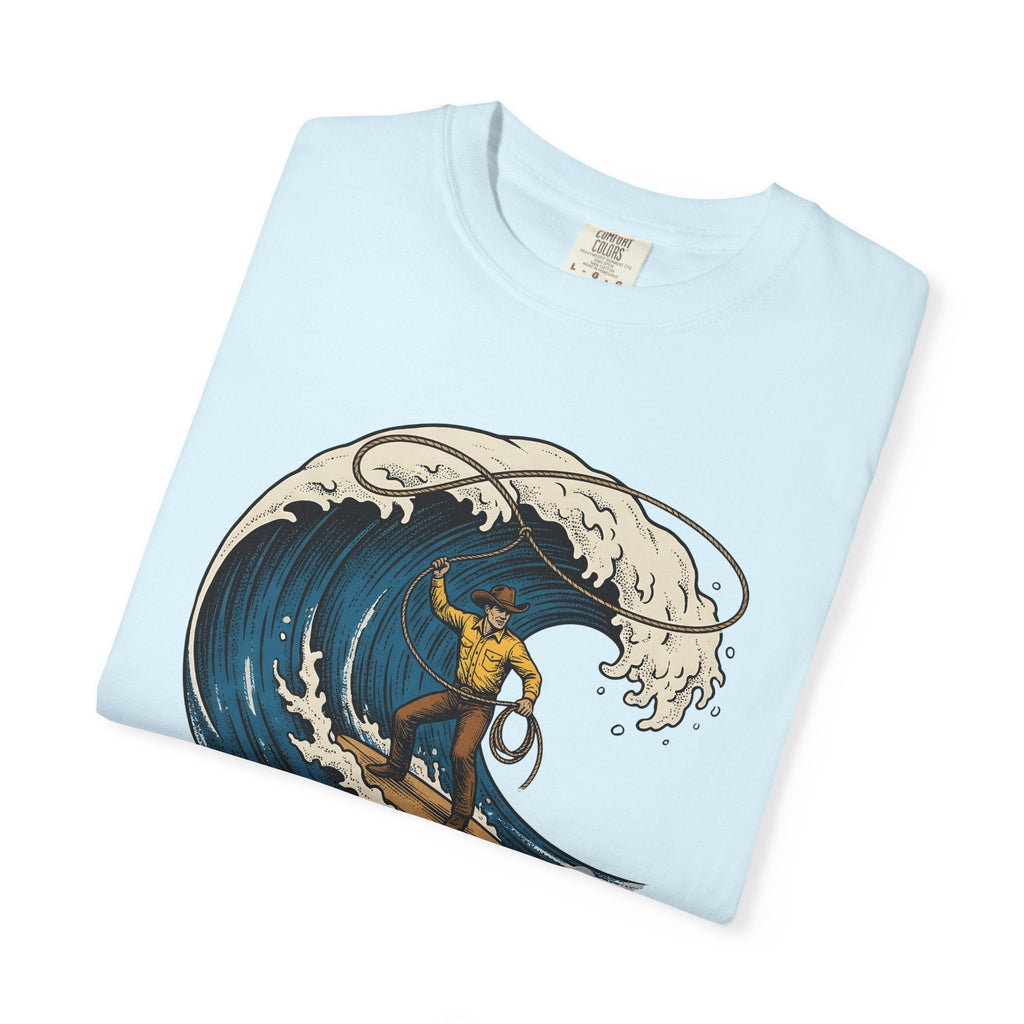 Cowboy Surfer Shirt Beach Unisex Gift Vintage Tee T-Shirt product image 8