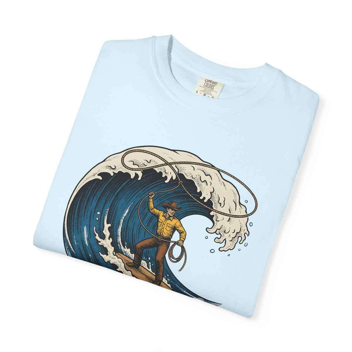 Cowboy Surfer Shirt Beach Unisex Gift Vintage Tee T-Shirt product image 8