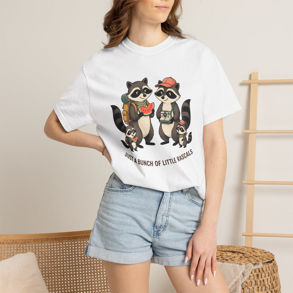 Raccoon Clan Shirt Funny Fauna Gift Women Lovable Tee product image 6